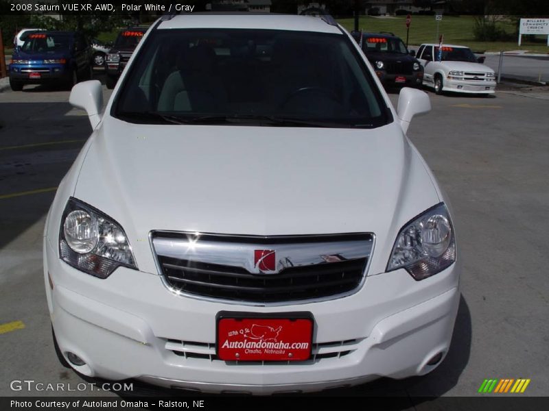 Polar White / Gray 2008 Saturn VUE XR AWD