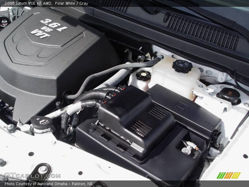 Polar White / Gray 2008 Saturn VUE XR AWD