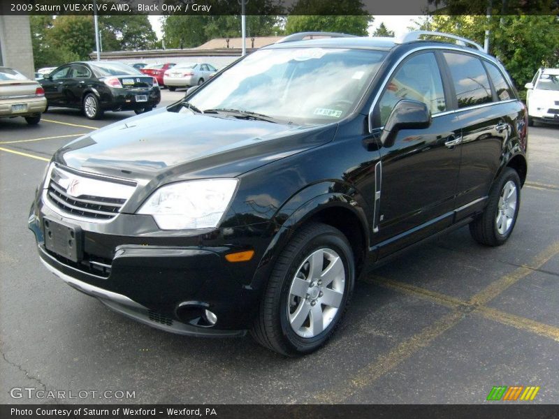 Black Onyx / Gray 2009 Saturn VUE XR V6 AWD