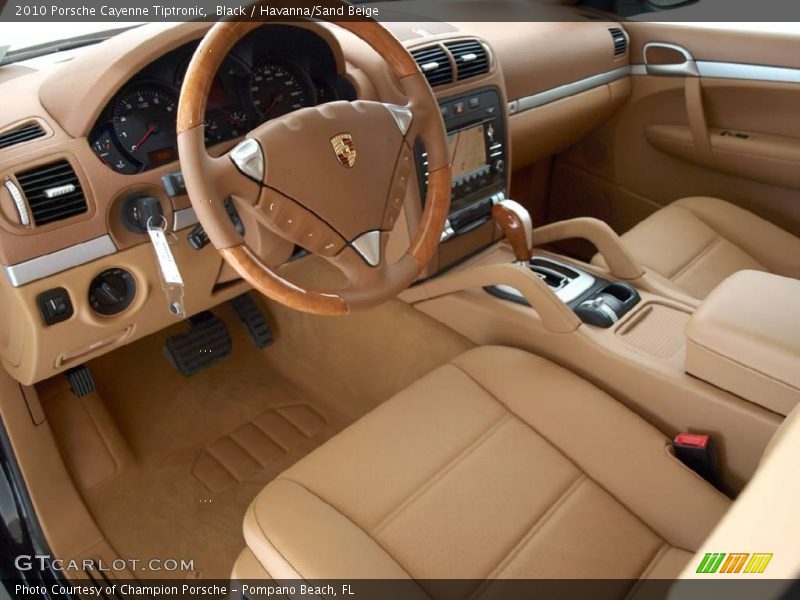 Black / Havanna/Sand Beige 2010 Porsche Cayenne Tiptronic