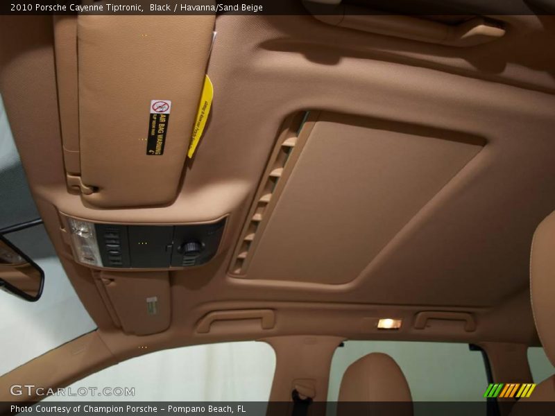 Black / Havanna/Sand Beige 2010 Porsche Cayenne Tiptronic