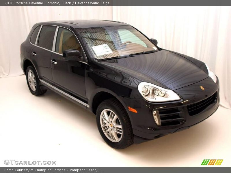 Black / Havanna/Sand Beige 2010 Porsche Cayenne Tiptronic