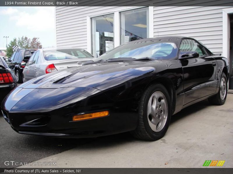 Black / Black 1994 Pontiac Firebird Coupe
