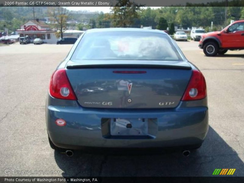 Stealth Gray Metallic / Ebony 2006 Pontiac G6 GTP Sedan