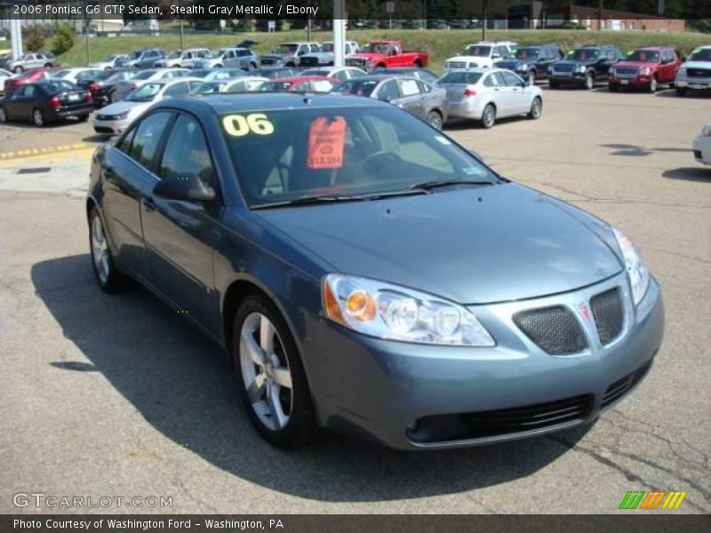 Stealth Gray Metallic / Ebony 2006 Pontiac G6 GTP Sedan