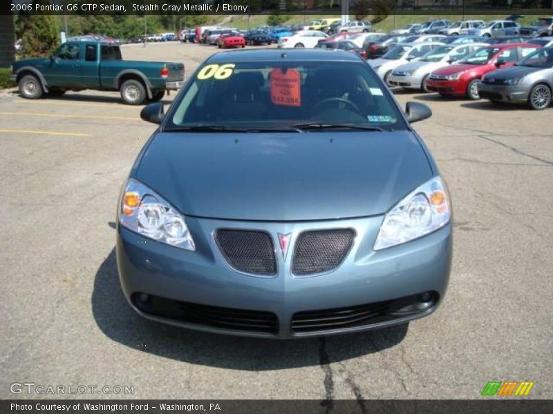 Stealth Gray Metallic / Ebony 2006 Pontiac G6 GTP Sedan