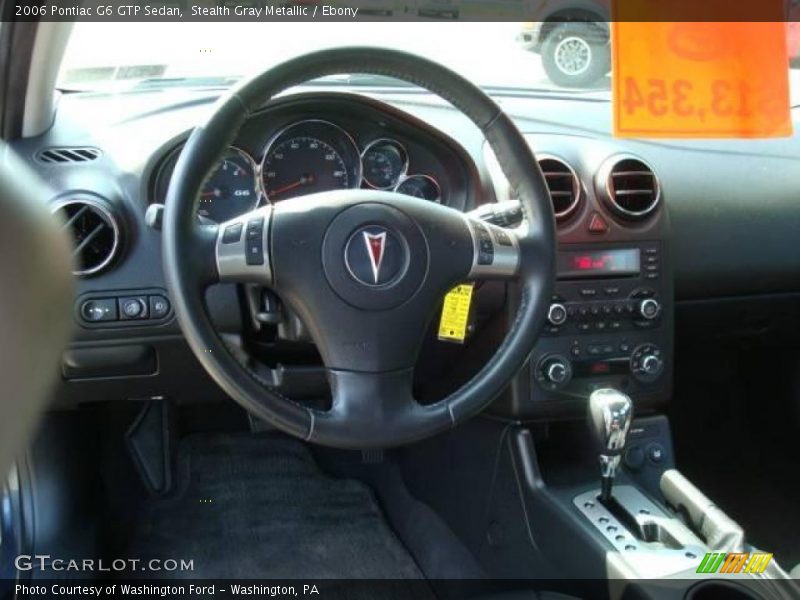 Stealth Gray Metallic / Ebony 2006 Pontiac G6 GTP Sedan