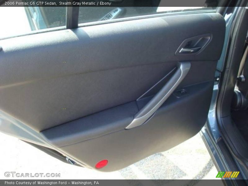 Stealth Gray Metallic / Ebony 2006 Pontiac G6 GTP Sedan