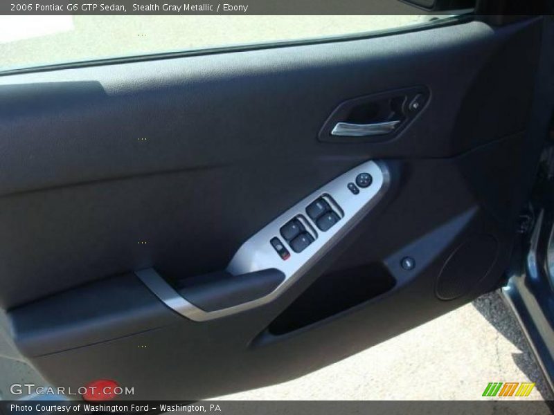 Stealth Gray Metallic / Ebony 2006 Pontiac G6 GTP Sedan