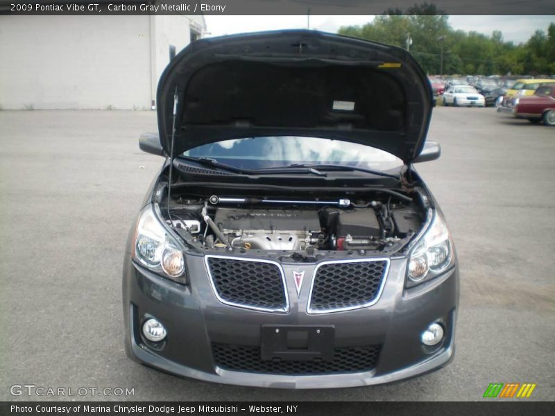 Carbon Gray Metallic / Ebony 2009 Pontiac Vibe GT