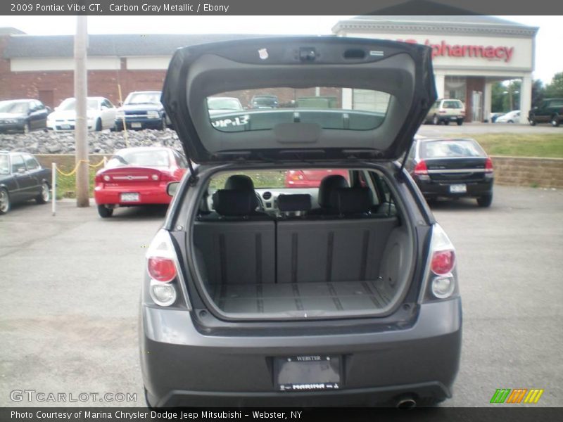 Carbon Gray Metallic / Ebony 2009 Pontiac Vibe GT