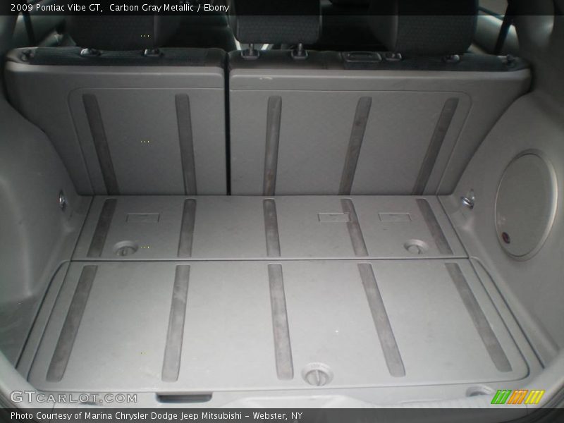 Carbon Gray Metallic / Ebony 2009 Pontiac Vibe GT