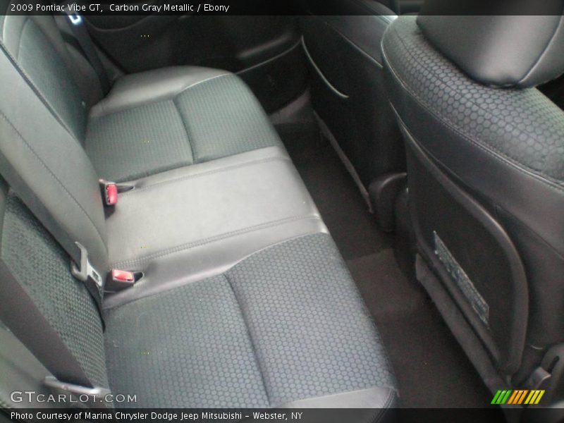 Carbon Gray Metallic / Ebony 2009 Pontiac Vibe GT