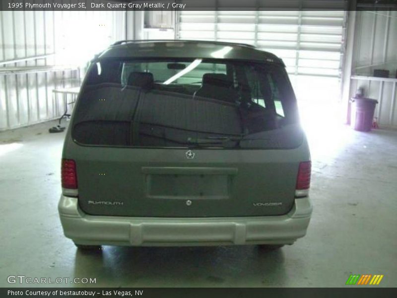 Dark Quartz Gray Metallic / Gray 1995 Plymouth Voyager SE