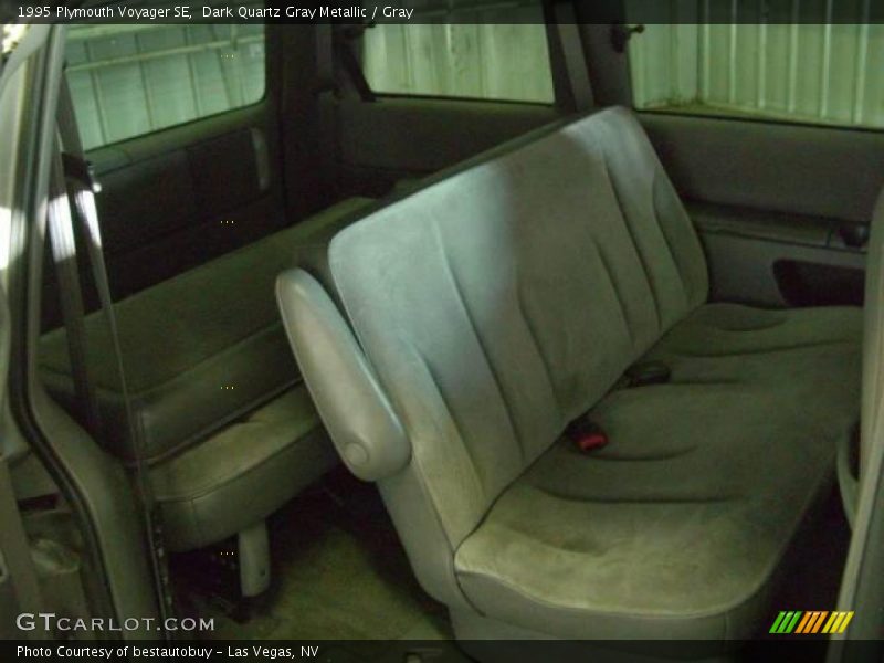 Dark Quartz Gray Metallic / Gray 1995 Plymouth Voyager SE