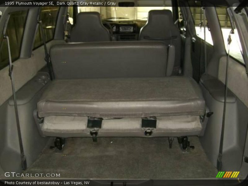 Dark Quartz Gray Metallic / Gray 1995 Plymouth Voyager SE