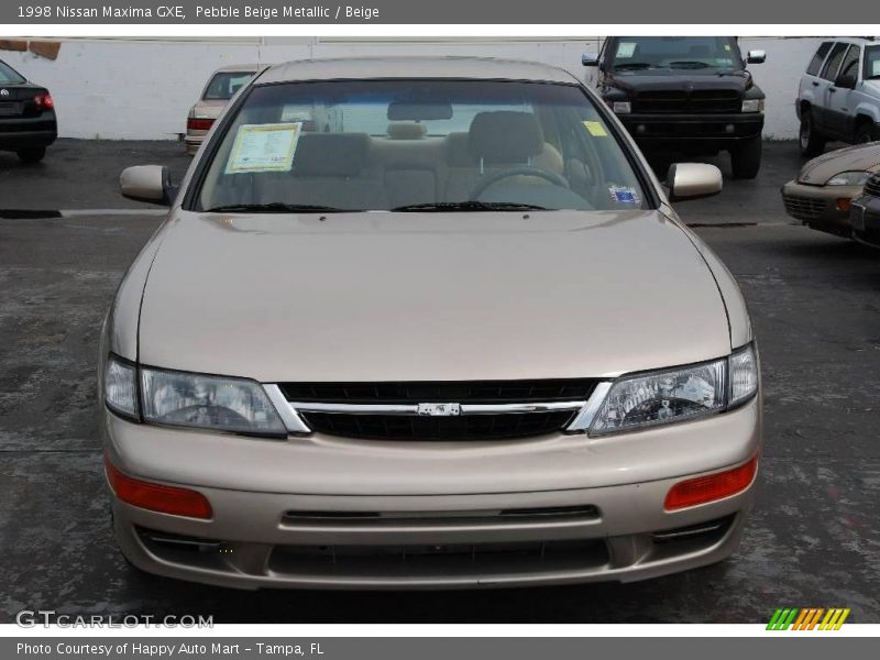 Pebble Beige Metallic / Beige 1998 Nissan Maxima GXE