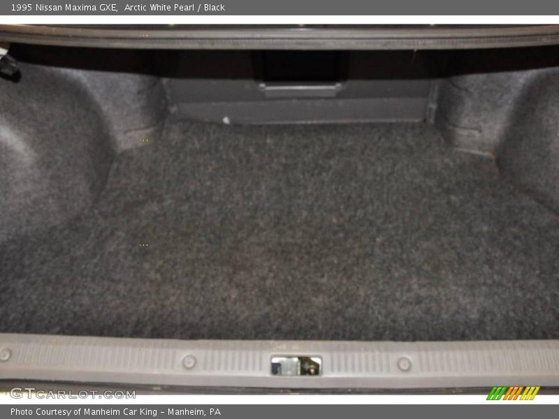 Arctic White Pearl / Black 1995 Nissan Maxima GXE