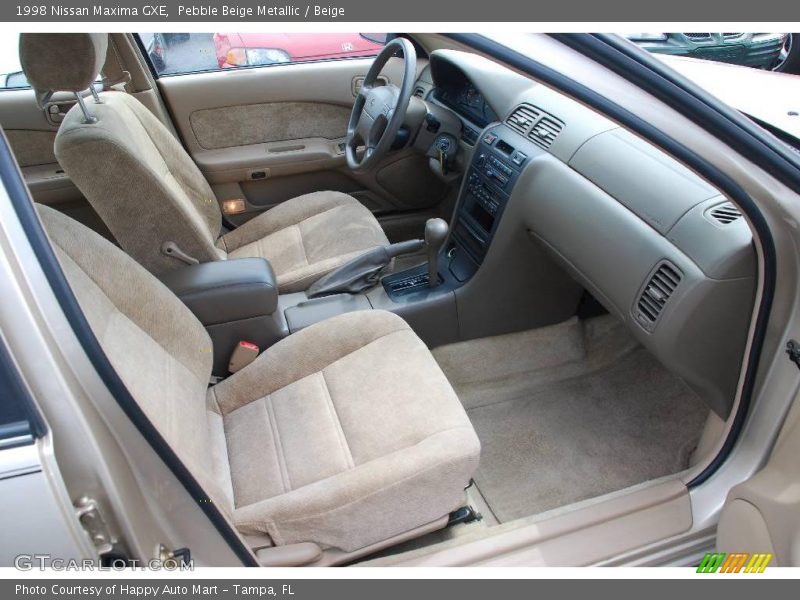 Pebble Beige Metallic / Beige 1998 Nissan Maxima GXE