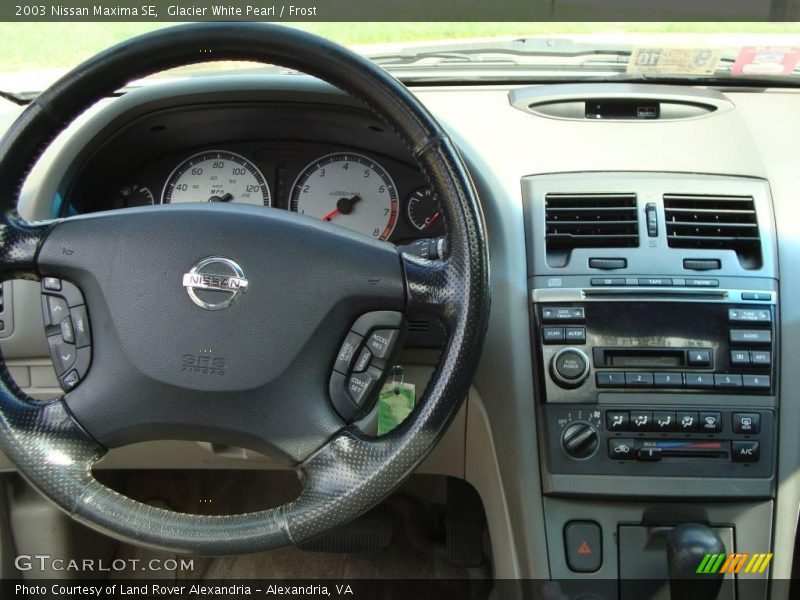 Glacier White Pearl / Frost 2003 Nissan Maxima SE