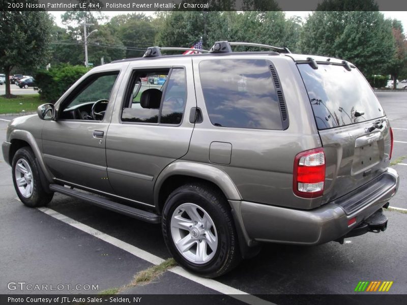 Polished Pewter Metallic / Charcoal 2003 Nissan Pathfinder LE 4x4