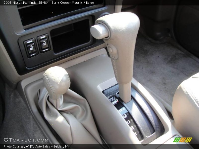 Burnt Copper Metallic / Beige 2003 Nissan Pathfinder SE 4x4