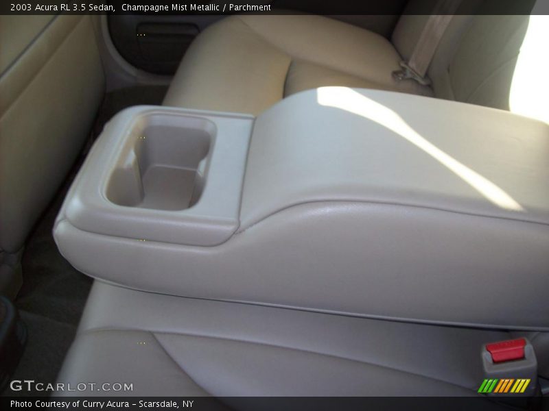 Champagne Mist Metallic / Parchment 2003 Acura RL 3.5 Sedan