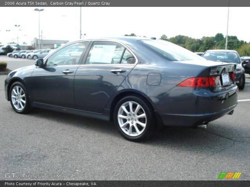 Carbon Gray Pearl / Quartz Gray 2006 Acura TSX Sedan