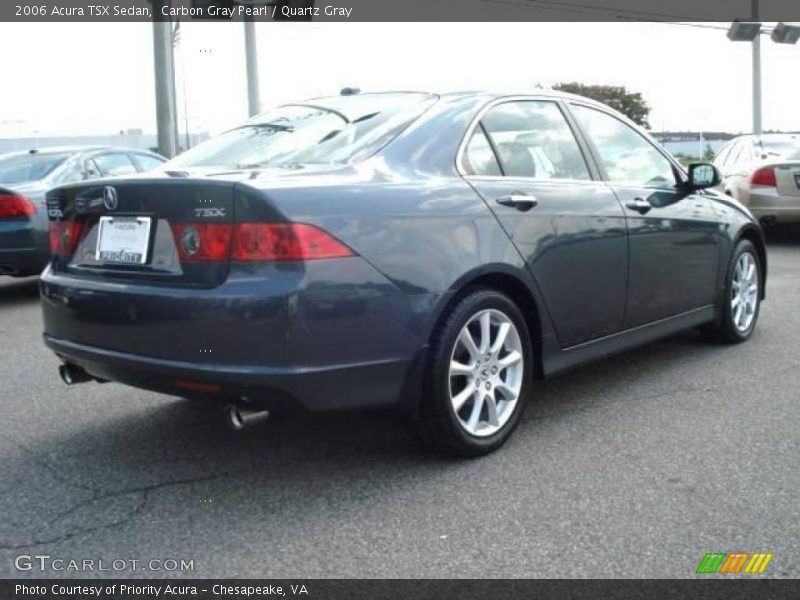 Carbon Gray Pearl / Quartz Gray 2006 Acura TSX Sedan