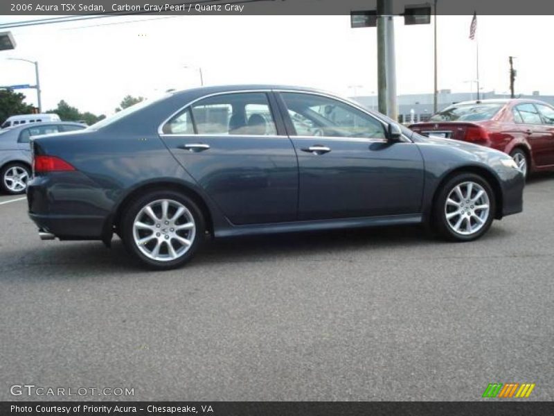 Carbon Gray Pearl / Quartz Gray 2006 Acura TSX Sedan