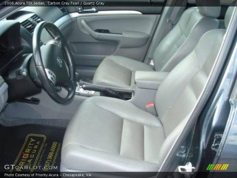 Carbon Gray Pearl / Quartz Gray 2006 Acura TSX Sedan