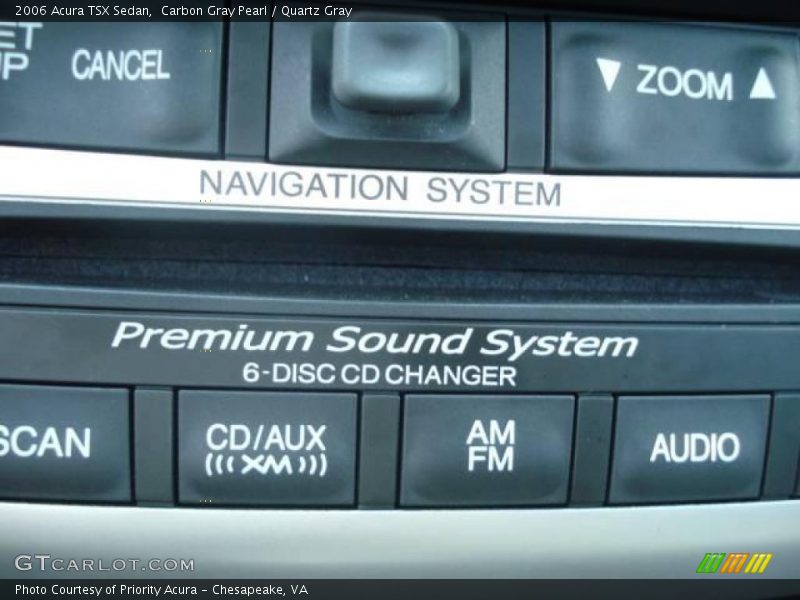 Carbon Gray Pearl / Quartz Gray 2006 Acura TSX Sedan