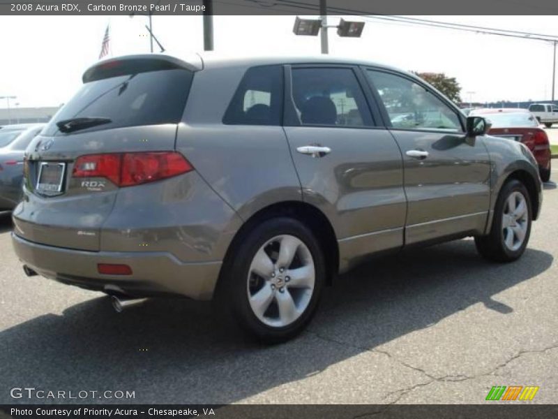 Carbon Bronze Pearl / Taupe 2008 Acura RDX