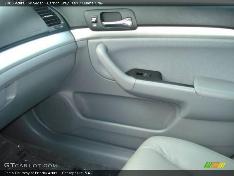 Carbon Gray Pearl / Quartz Gray 2006 Acura TSX Sedan