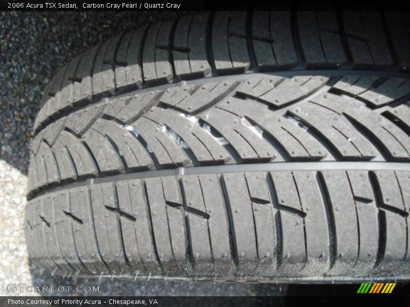 Carbon Gray Pearl / Quartz Gray 2006 Acura TSX Sedan