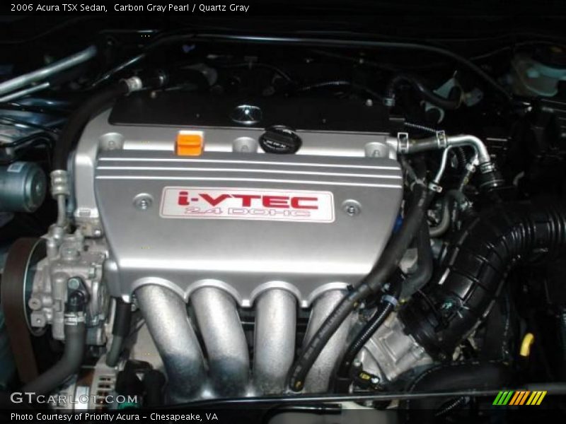 Carbon Gray Pearl / Quartz Gray 2006 Acura TSX Sedan