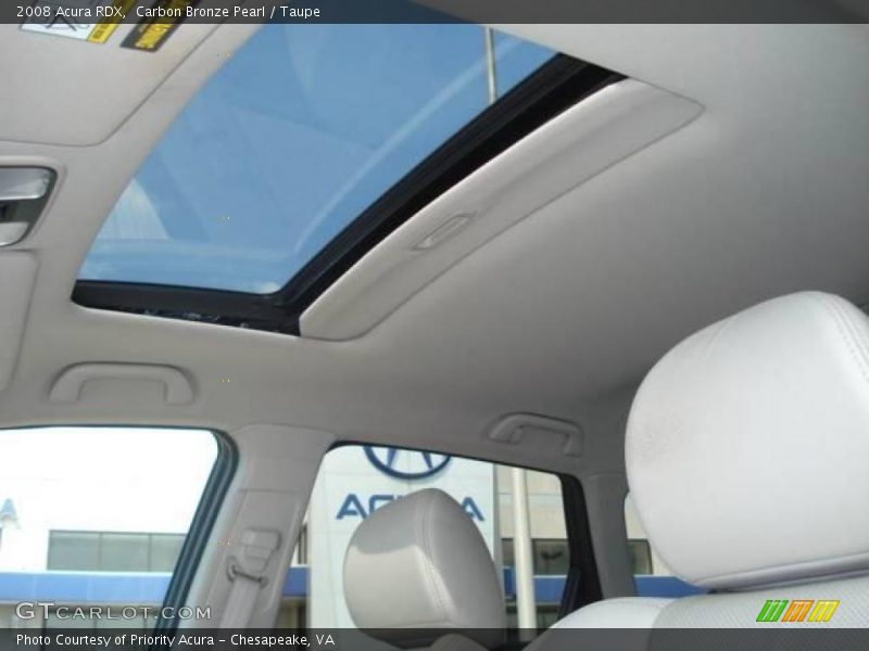 Carbon Bronze Pearl / Taupe 2008 Acura RDX