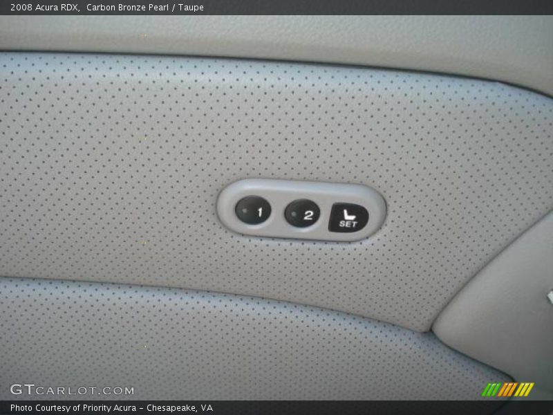 Carbon Bronze Pearl / Taupe 2008 Acura RDX