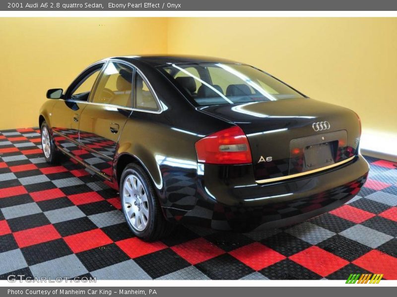 Ebony Pearl Effect / Onyx 2001 Audi A6 2.8 quattro Sedan