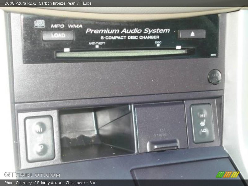 Carbon Bronze Pearl / Taupe 2008 Acura RDX