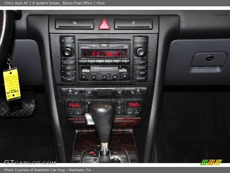 Ebony Pearl Effect / Onyx 2001 Audi A6 2.8 quattro Sedan