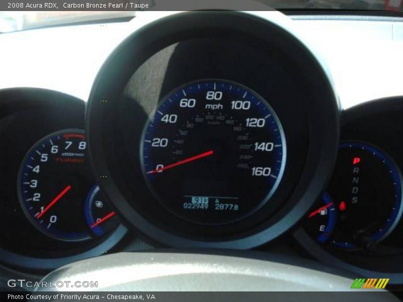 Carbon Bronze Pearl / Taupe 2008 Acura RDX