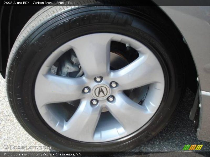 Carbon Bronze Pearl / Taupe 2008 Acura RDX