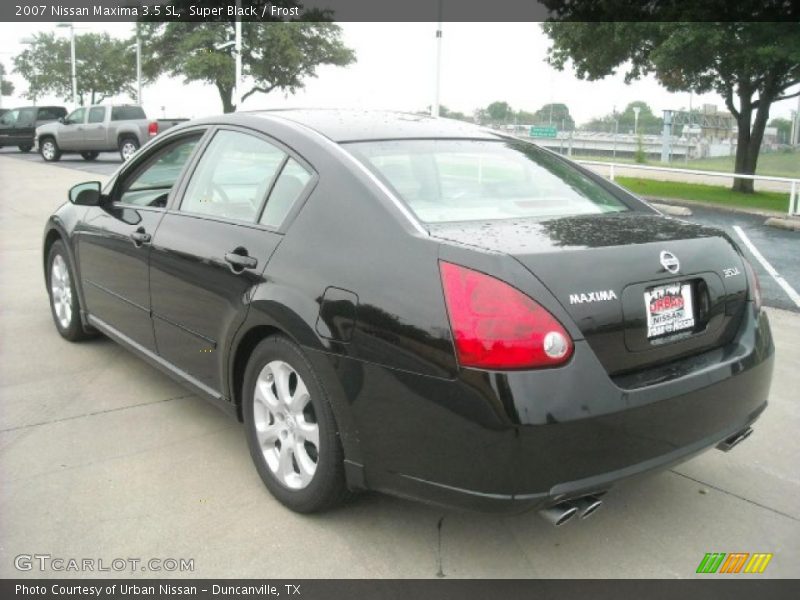 Super Black / Frost 2007 Nissan Maxima 3.5 SL
