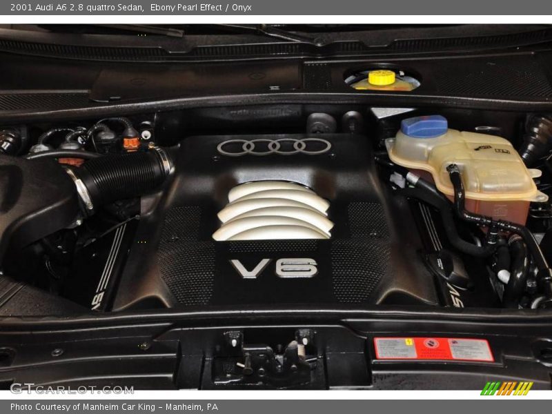 Ebony Pearl Effect / Onyx 2001 Audi A6 2.8 quattro Sedan