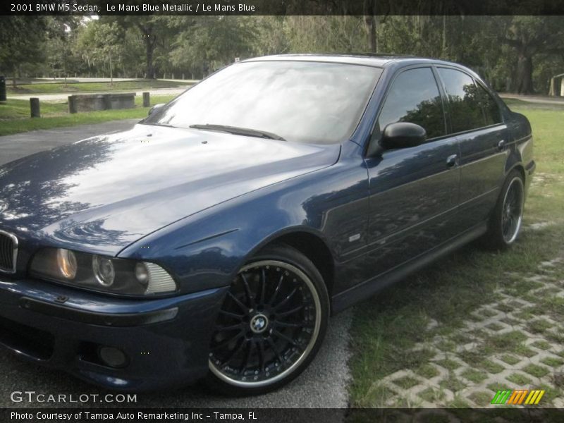 Le Mans Blue Metallic / Le Mans Blue 2001 BMW M5 Sedan