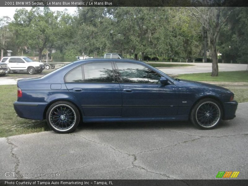 Le Mans Blue Metallic / Le Mans Blue 2001 BMW M5 Sedan