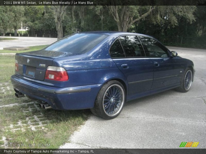 Le Mans Blue Metallic / Le Mans Blue 2001 BMW M5 Sedan