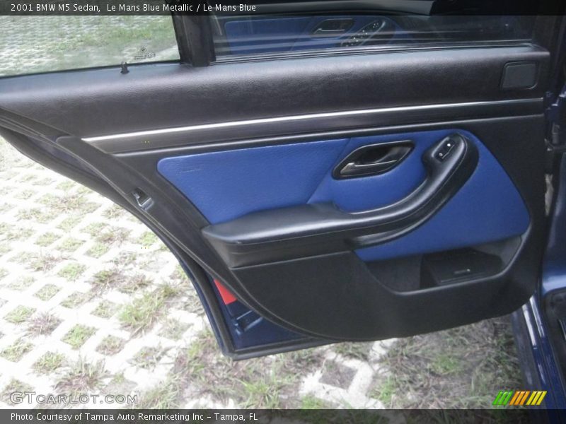 Le Mans Blue Metallic / Le Mans Blue 2001 BMW M5 Sedan