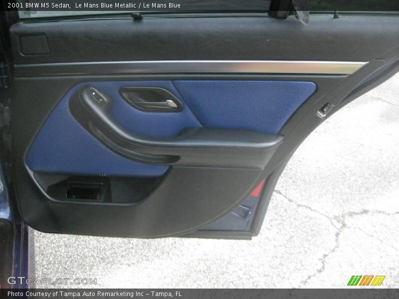 Le Mans Blue Metallic / Le Mans Blue 2001 BMW M5 Sedan